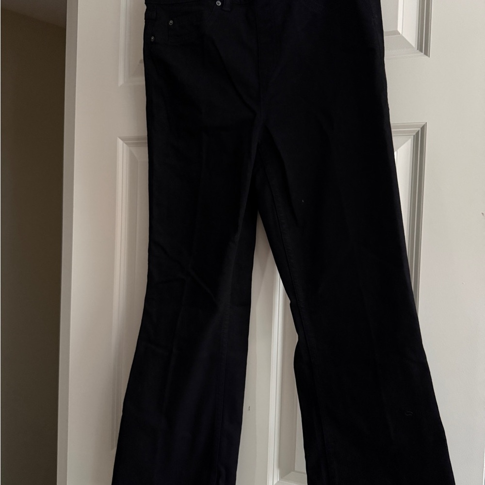 SPANX Kick Flare Black denim